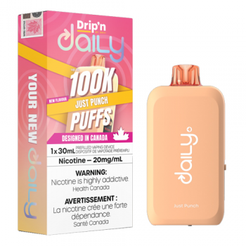 Dripn Daily 100K Just Punch 20mg